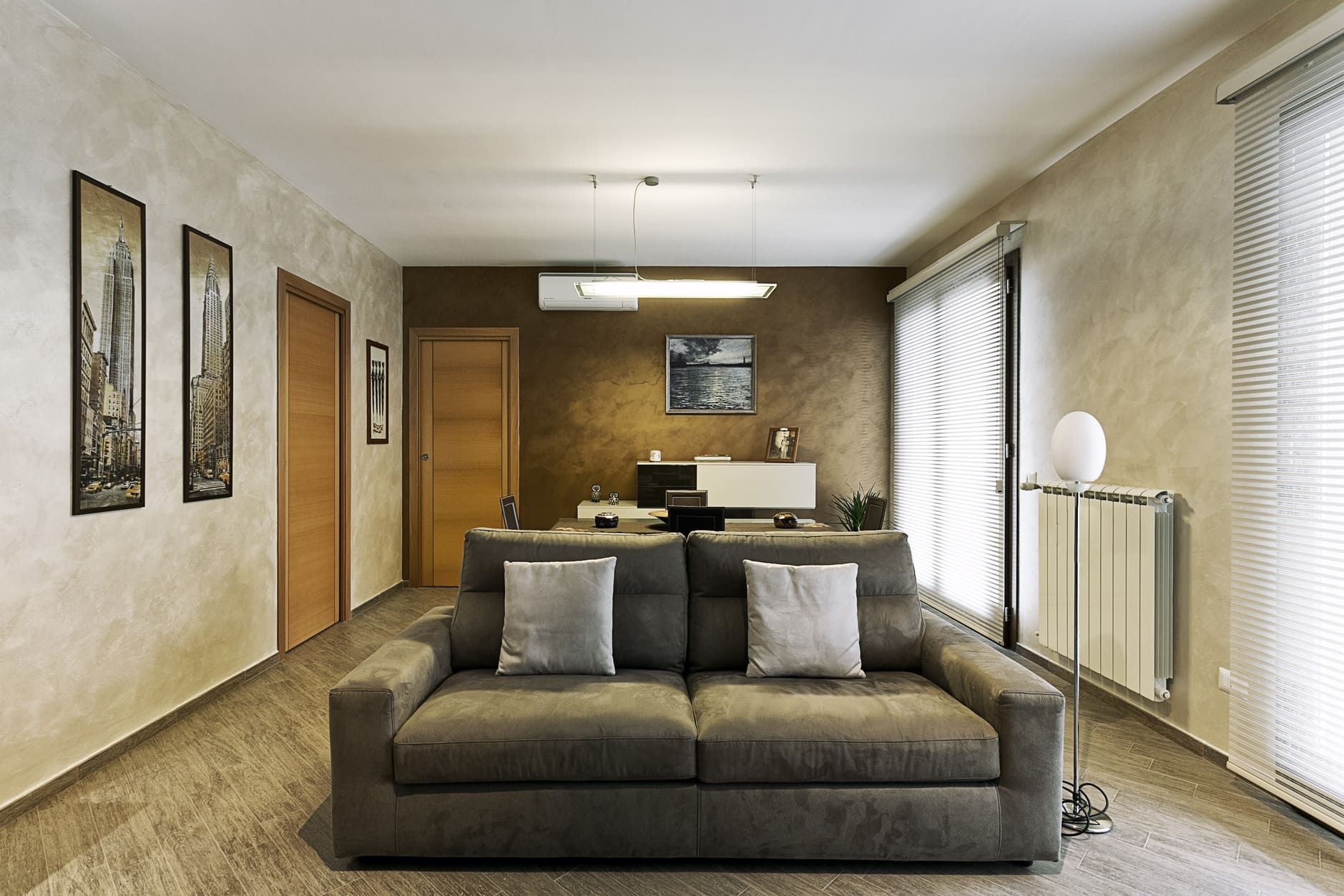 La casa di Giulio e Tiziana.