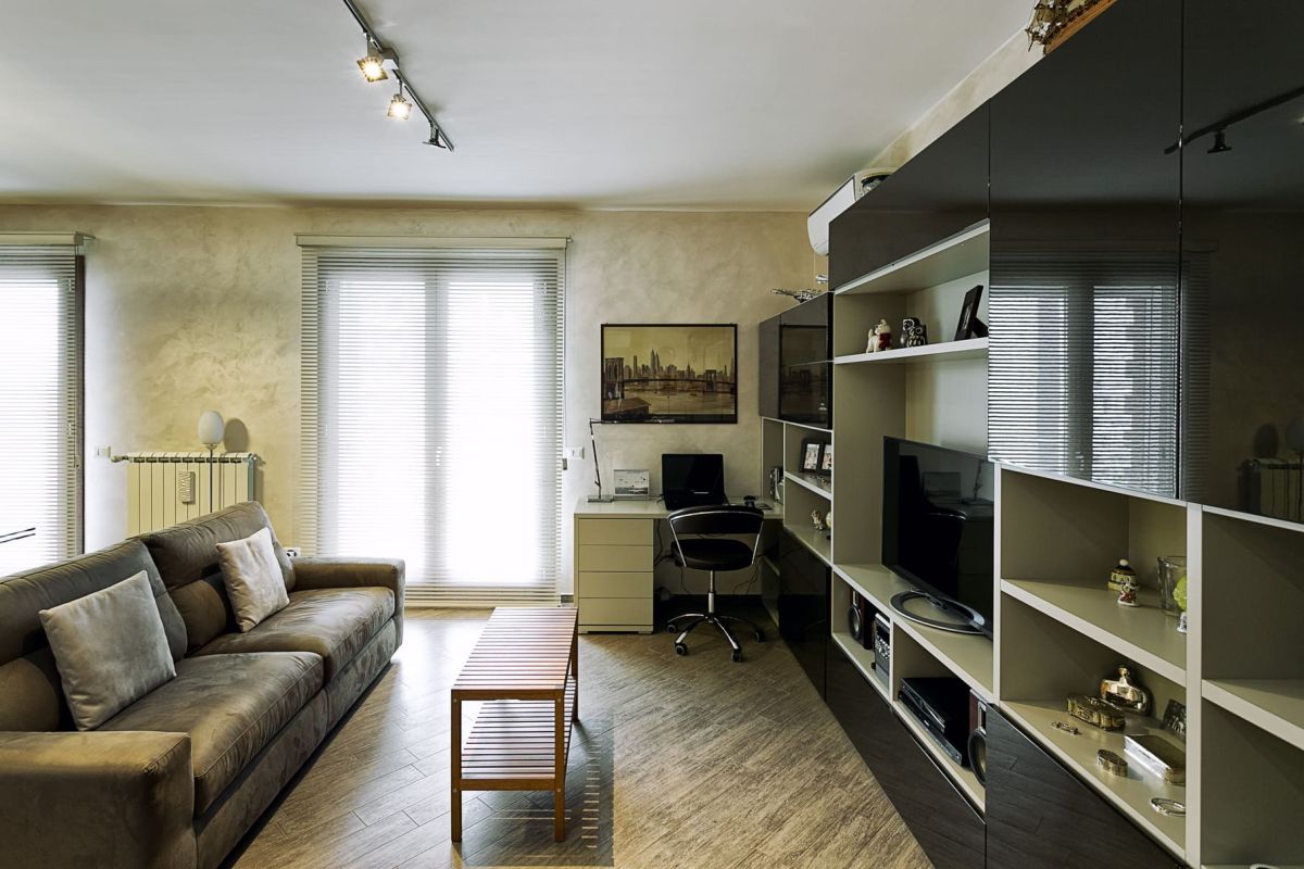 La casa di Giulio e Tiziana.