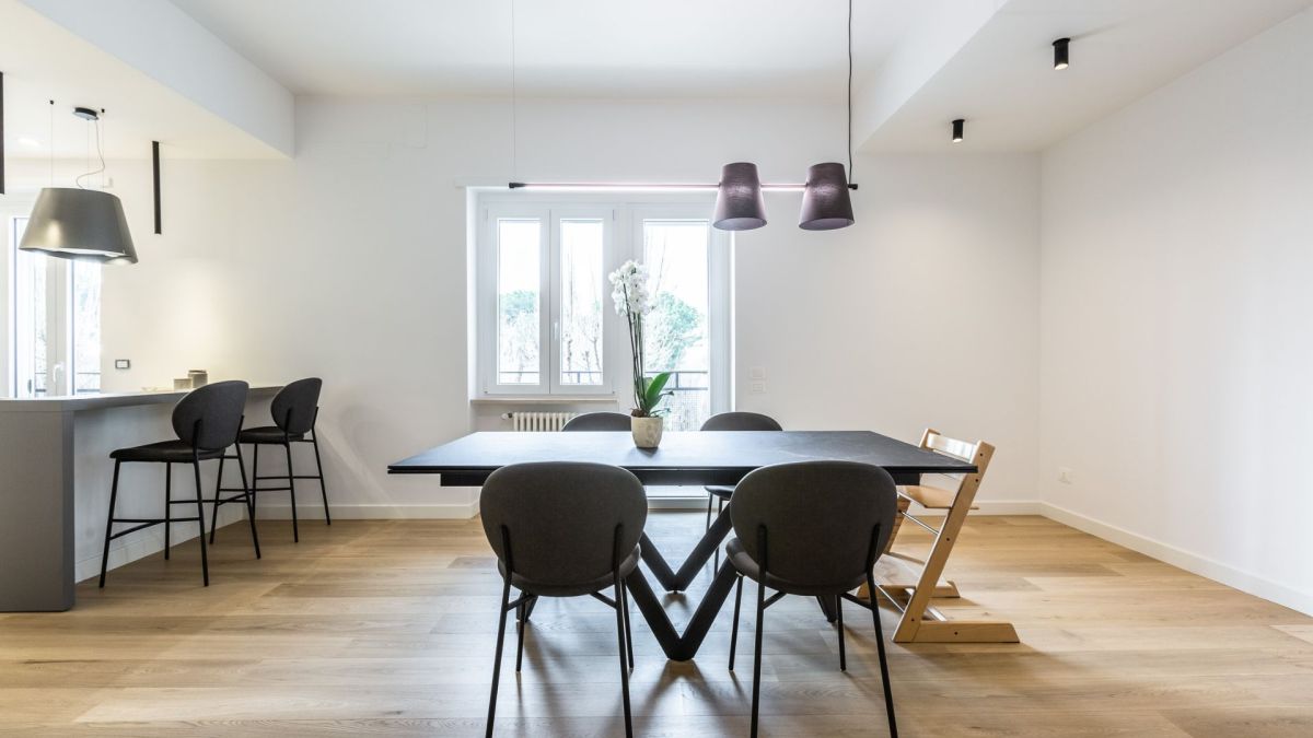 La casa di Silvia e Valerio.